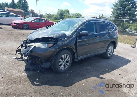 2013 Honda Cr-V Ex-L z USA, uszkodzony, nr VIN 5J6RM4H78DL072700